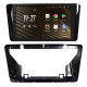 Android head unit SIGMA S10464 ANDROID 12 4+64 Gb 4G DSP Skoda KAMIQ SCOUTLINE VOLKSWAGEN POLO 2021+ 10"