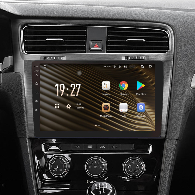 Android head unit SIGMA S10464 ANDROID 12 4+64 Gb 4G DSP Volkswagen Golf 7 MK7 (F1) 2012-2020 10"