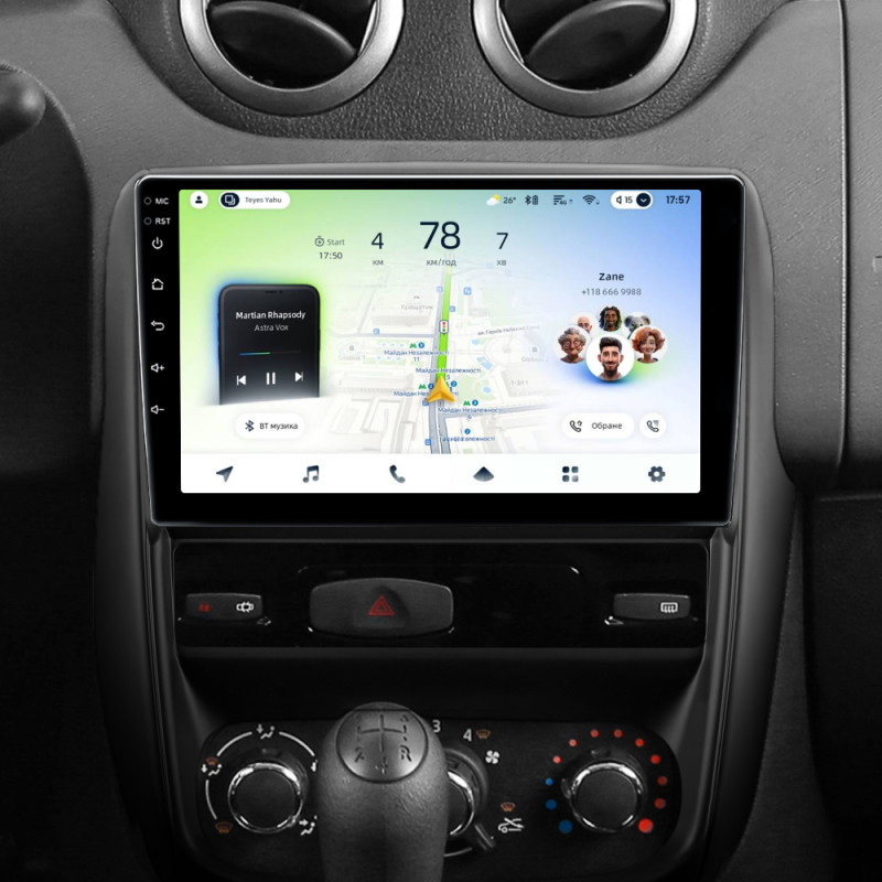 Android head unit Teyes CC4L 4+64 Gb Renault Duster 1 2010-2015 For Nissan terrano 3 2014-2022 9"