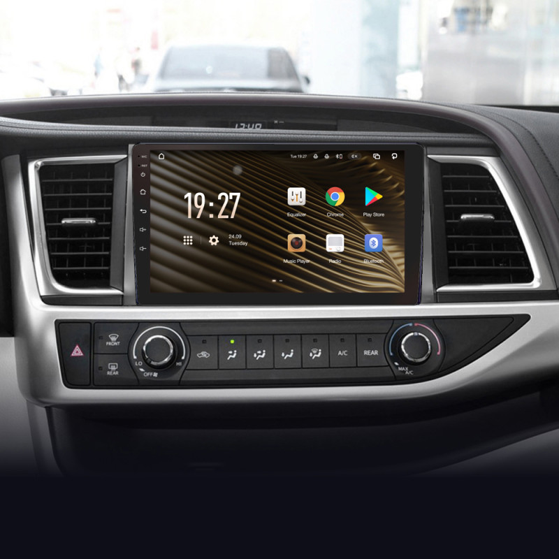 Stacja głośnikowa SIGMA S10464 ANDROID 12 4+64 GB 4G DSP do Toyota Highlander 3 XU50 (2013–2018) 10