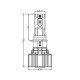 Lampa LED AMS VISION-R PSX26 5500K CANBUS