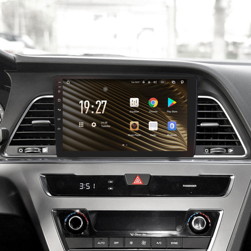 Android head unit SIGMA S9464 ANDROID 12 4+64 Gb 4G DSP Hyundai Sonata 7 LF 2014-2017 (B) 9"