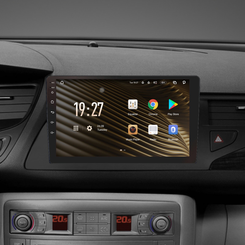 Stacja radiowa SIGMA S9464 ANDROID 12 4+64 GB 4G DSP do Citroëna C5 2.0 (2008–2017) (F1) 9