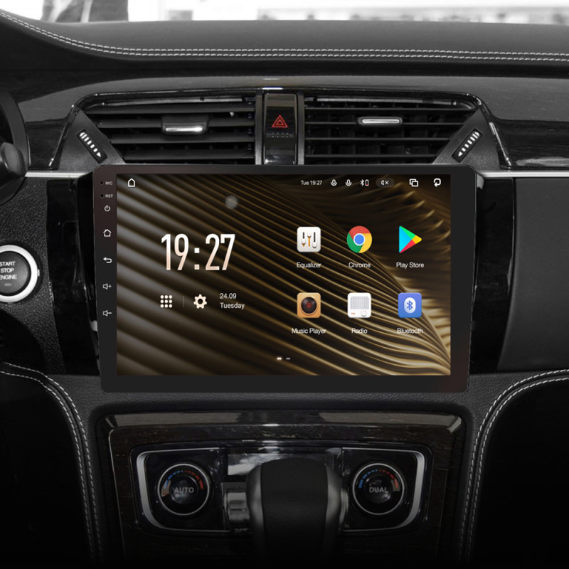 Android head unit SIGMA S10464 ANDROID 12 4+64 Gb 4G DSP Zotye T600 2014-2019 10"