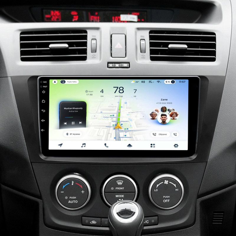Android head unit Teyes CC4L 4+64 Gb Mazda 5 3 CW 2010-2015 9"