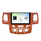 Android head unit Teyes CC4L 4+64 Gb Toyota Fortuner 1 AN50 AN60 HILUX Revo Vigo 2008-2014 brown 9"
