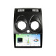 Fest eingebaute Magnetophon Teyes CC4L 4+64 GB Nissan Qashqai 1 J10 (2006–2013, runde Notfalltasten-Knopf) 9