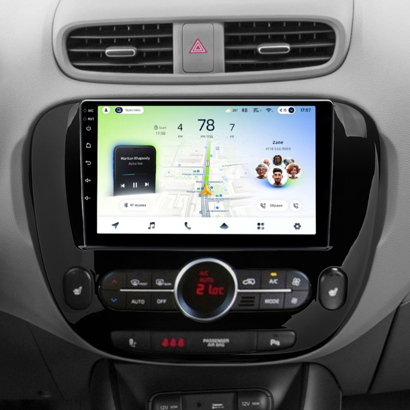 Android head unit Teyes CC4L 6+64 Gb Kia Soul 2 PS 2013-2019 (A) 9"