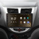 Android head unit SIGMA S9464 ANDROID 12 4+64 Gb 4G DSP Hyundai Solaris 1 2010-2016 9"
