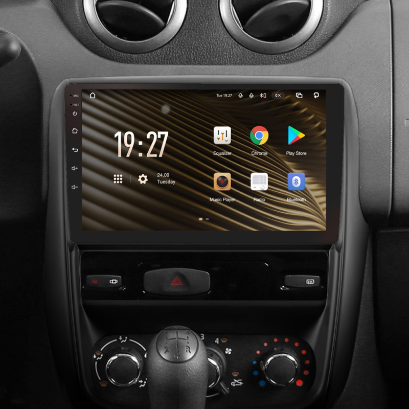 Android head unit SIGMA S9464 ANDROID 12 4+64 Gb 4G DSP Renault Duster 1 2010-2015 For Nissan terrano 3 2014-2022 9"