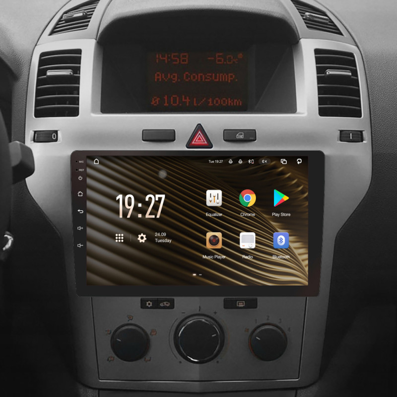 Android head unit SIGMA S9464 ANDROID 12 4+64 Gb 4G DSP Opel Zafira B 2005-2014 For Opel Astra H (F2) 2004-2014 9"