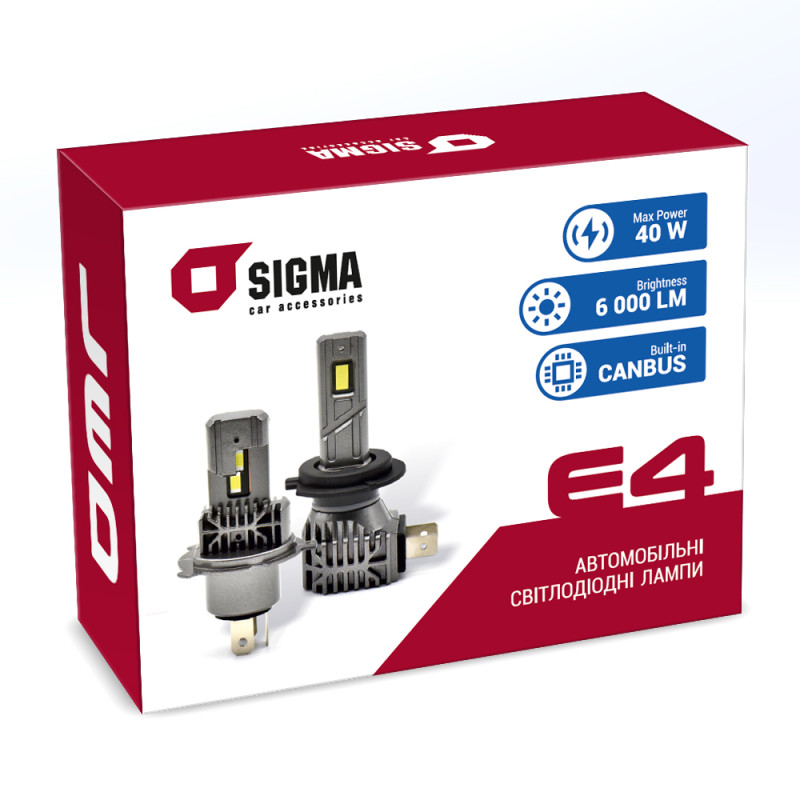 LED bulb SIGMA E4 H11