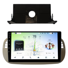 Android head unit Teyes CC4L 4+64 Gb Fiat 500 2007-2015 Beige 9"