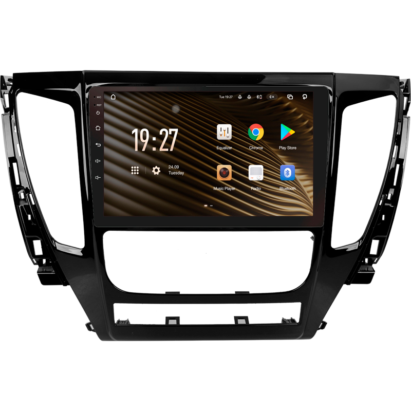 Android head unit SIGMA S9464 ANDROID 12 4+64 Gb 4G DSP Mitsubishi Pajero Sport 3 2016-2018 9"