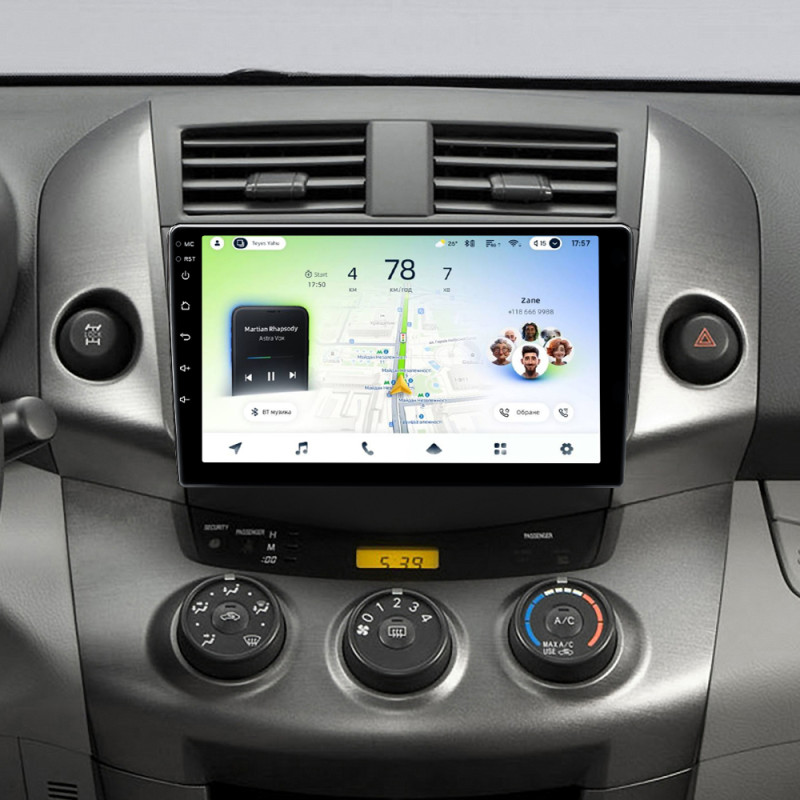 Android head unit Teyes CC4L 4+64 Gb Toyota RAV4 3 XA30 (F1) 2005-2016 9"