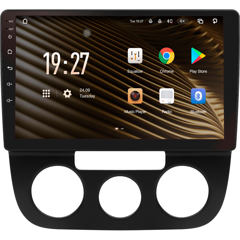 Sterownik magnetyczny SIGMA S10464 ANDROID 12 4+64 GB 4G DSP Volkswagen Jetta 5 (F1) 2005–2010, 10