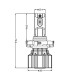 LED bulb AMS VISION-R PSX24 5500K CANBUS