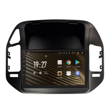 Android head unit SIGMA S9464 ANDROID 12 4+64 Gb 4G DSP Mitsubishi Pajero V73 V70 V60 2004-2011 Black 9"