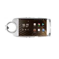 Stacja głośnikowa SIGMA S9464 ANDROID 12 4+64 GB 4G DSP do Toyota Yaris Vios 2012–2017, srebrna, 9 cali