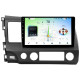 Android head unit Teyes CC4L 6+64 Gb Honda Civic 8 FK FN FD 2005-2012 10"