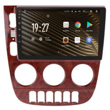 Android head unit SIGMA S9464 ANDROID 12 4+64 Gb 4G DSP Mercedes Benz M-Class ML320 W163 ML320 2003-2005 LHD WOODEN 9"