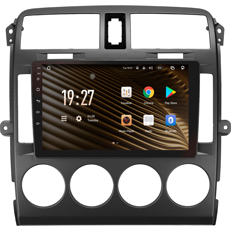 Android head unit SIGMA S9464 ANDROID 12 4+64 Gb 4G DSP Kia Carnival UP GQ 2002-2006 9"