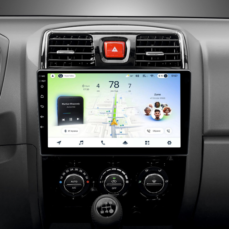 Android head unit Teyes CC4L 6+64 Gb Great Wall Wingle 5 2011-2015 10"