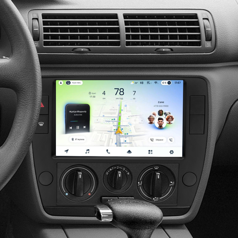 Android head unit Teyes CC4L 6+64 Gb Volkswagen Passat B5 2000-2005 9"