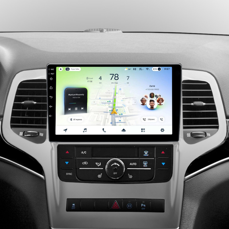 Android head unit Teyes CC4L 6+64 Gb Jeep Grand Cherokee WK2 2010-2013 9" (L2)