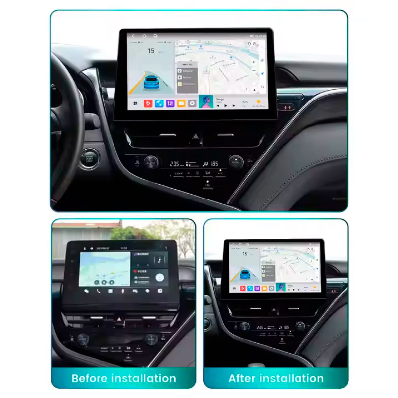 Estéreo de fábrica AMS Toyota Camry 2021+ 7862 4 + 64 GB 11.5