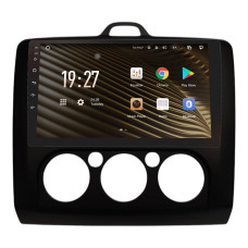 Android head unit SIGMA S9464 ANDROID 12 4+64 Gb 4G DSP Ford Focus 2 2004-2014 MT AC Black 9"