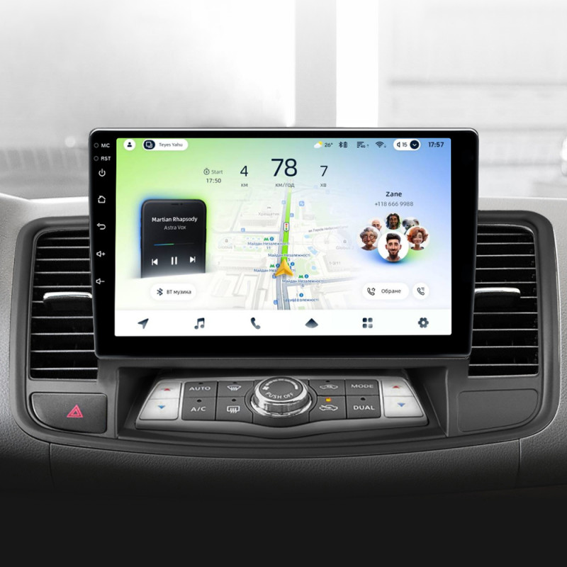 Android head unit Teyes CC4L 4+64 Gb Nissan Teana J32 2008-2013 (B) 10"