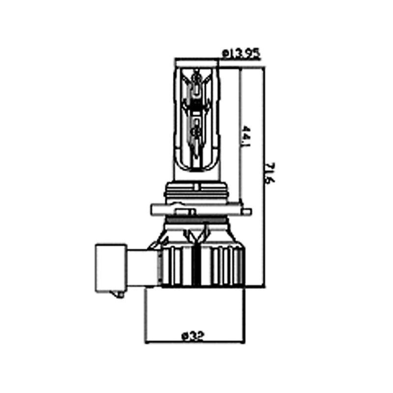 LED bulb SIGMA E2 H10