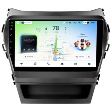 Android head unit Teyes CC4L 4+64 Gb Hyundai Santa Fe 3 2013-2016 (B) 9"
