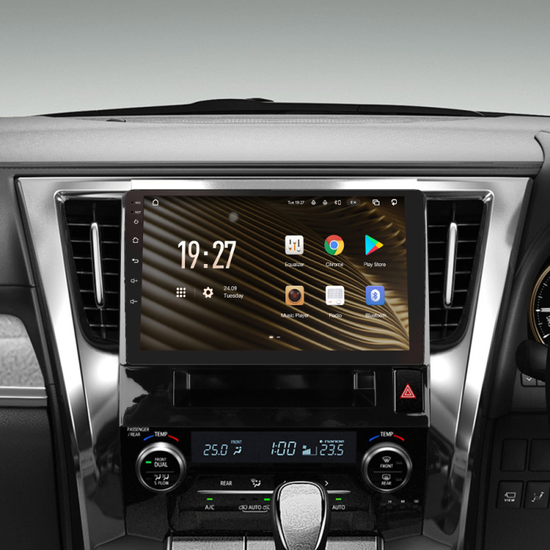 Magnítola de ándar de SIGMA S10464 ANDROID 12 4+64 GB 4G DSP para Toyota Alphard H30 (2015-2020) 10