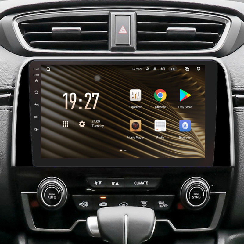 Android head unit SIGMA S9464 ANDROID 12 4+64 Gb 4G DSP Honda CR-V CR-V 5 RT RW 2017-2022 9"