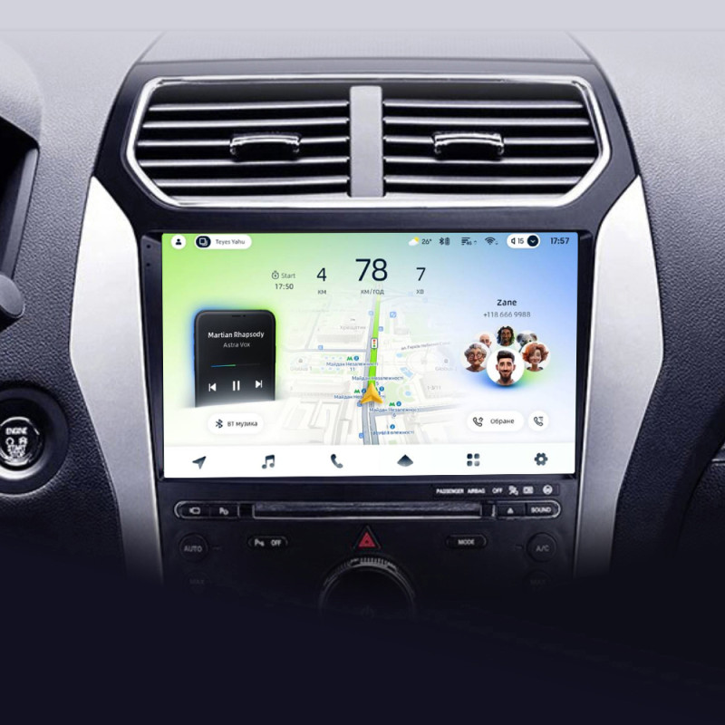 Android head unit Teyes CC4L 6+64 Gb Ford Explorer 5 2011 - 2019 (B) 10" (L3)