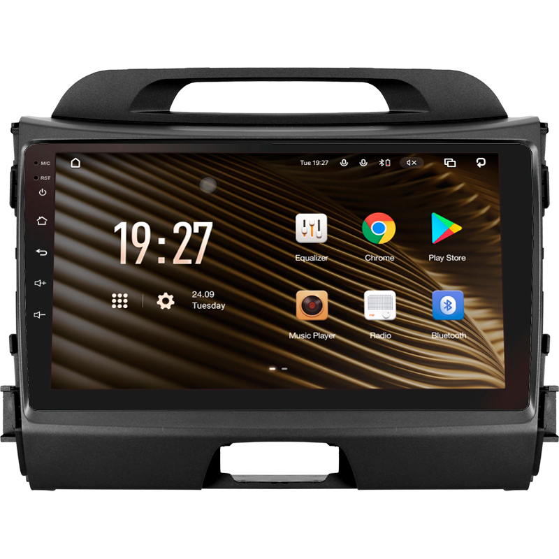 Android head unit SIGMA S9464 ANDROID 12 4+64 Gb 4G DSP Kia Sportage 3 SL 2010-2016 (C) 9"