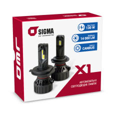 LED bulb SIGMA X1 65W H1 6000K