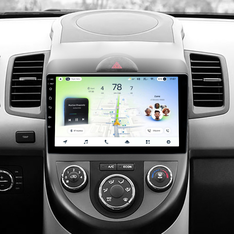 Android head unit Teyes CC4L 4+64 Gb Kia Soul 1 2008 - 2014 9"