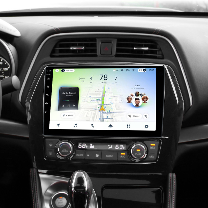 Android head unit Teyes CC4L 4+64 Gb Nissan Maxima A36 2015-2020 10"