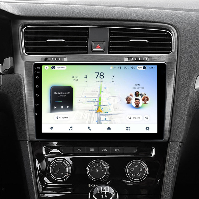 Android head unit Teyes CC4L 4+64 Gb Volkswagen Golf 7 MK7 (F1) 2012-2020 10"
