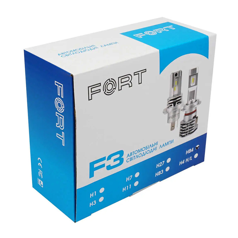LED bulb FORT F3 HB4 (9006) CSP