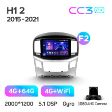 Stamm-Magnetbandgerät Teyes CC3 4+64 GB Hyundai H1 II 2 TQ (2015–2021, F2) 9