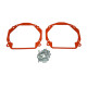 Adapter frame for automotive lenses N28