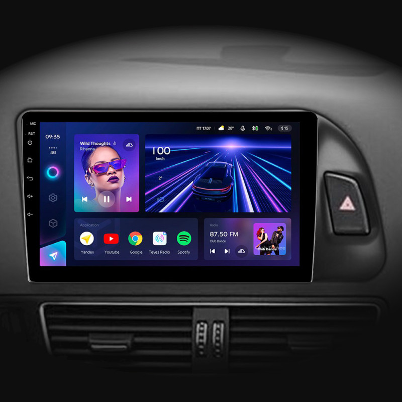 Android head unit Teyes CC3 4+32 Gb Audi Q5 8R 2008-2017 (A) 9" (L2)