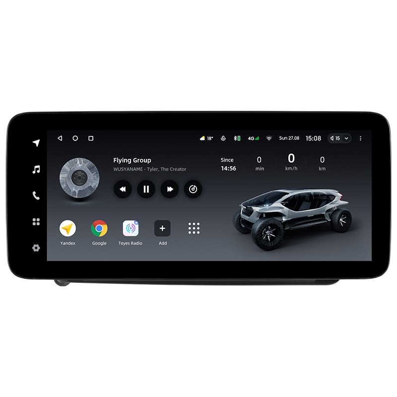 Android head unit Teyes LUX ONE 6+128 Gb Audi Q5 8R 2008-2017 (B) 12.3"