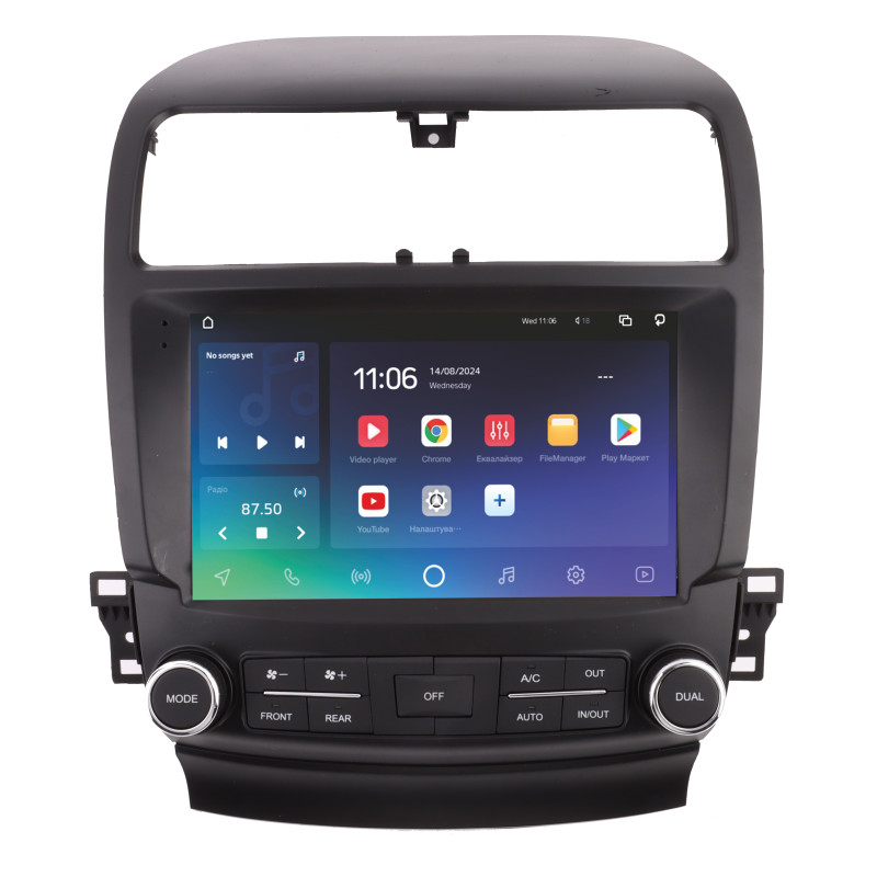 Android head unit SIGMA PRO 9432 ANDROID 10 4+32 Gb 4G DSP Acura TSX 2003-2005 B-MOD 9" (L3)