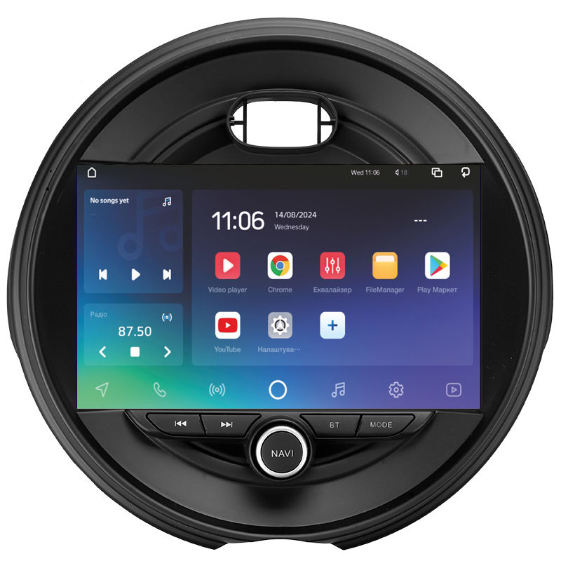 Android head unit SIGMA PRO 9432 ANDROID 10 4+32 Gb 4G DSP BMW Mini 2014-2020 9" (L3)