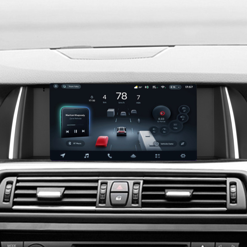 Štátní magnetofon Teyes CC4 Pro 12+256 GB pro BMW 5 série F10/F11 NBT (2013–2017), 9